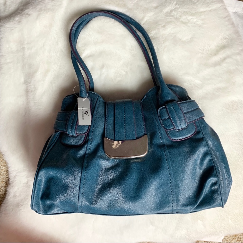 Worthington Teal Satchel
